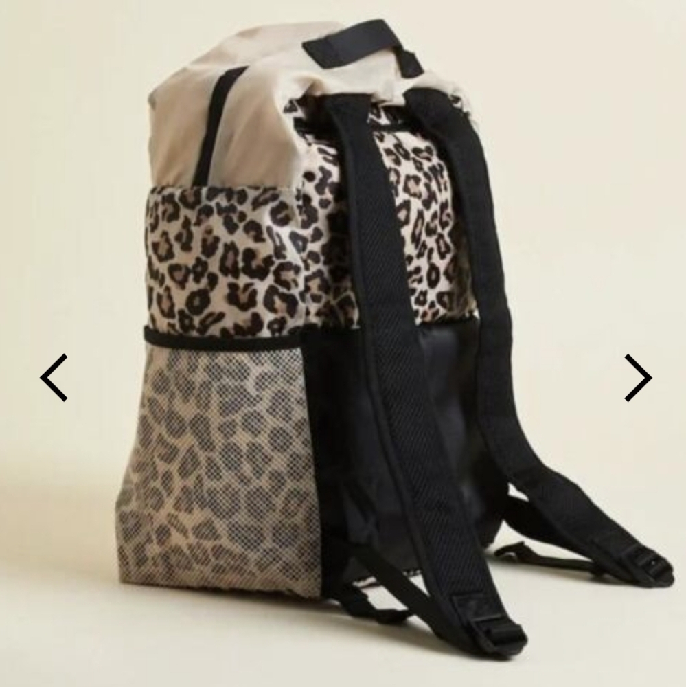 APL Athletic All-Purpose Packable Backpack Leopard & Tan Colorway - Picture 9 of 12